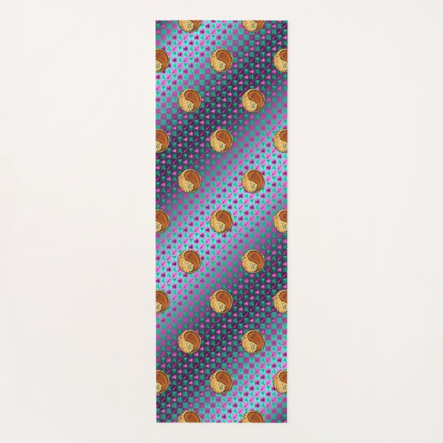 Esterilla De Yoga Sagittarius & Wood Dog (Anverso)