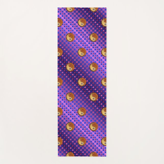 Esterilla De Yoga Sagittarius & Wood Ox (Anverso)