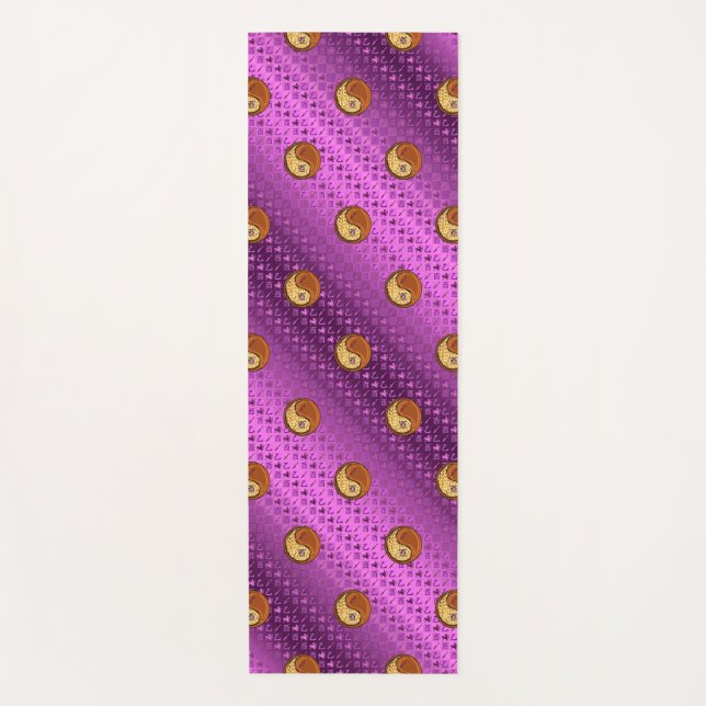 Esterilla De Yoga Sagittarius & Wood Rooster (Anverso)