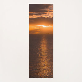 Esterilla De Yoga Salida del sol sobre el Océano Atlántico