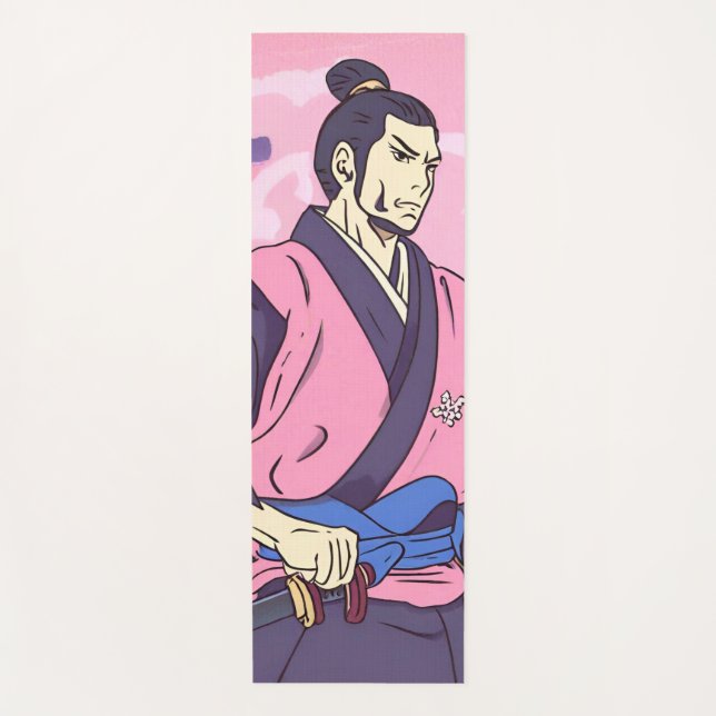 Esterilla De Yoga samurai (Anverso)