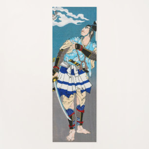 Esterilla De Yoga Samurai sostiene una Katana, Tsukioka Yoshitoshi