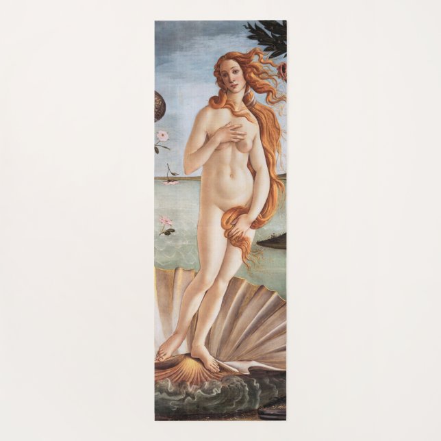 Esterilla De Yoga Sandro Botticelli - Nacimiento de Venus (Reverso)