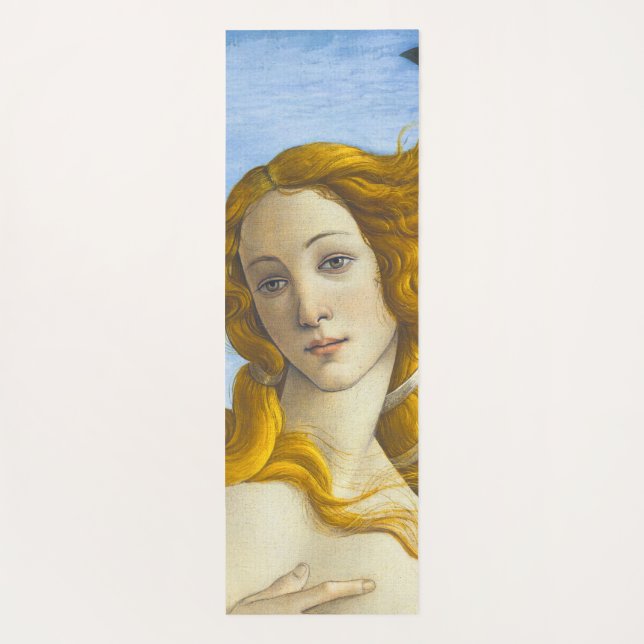 Esterilla De Yoga Sandro Botticelli - Nacimiento de Venus Close-up (Reverso)