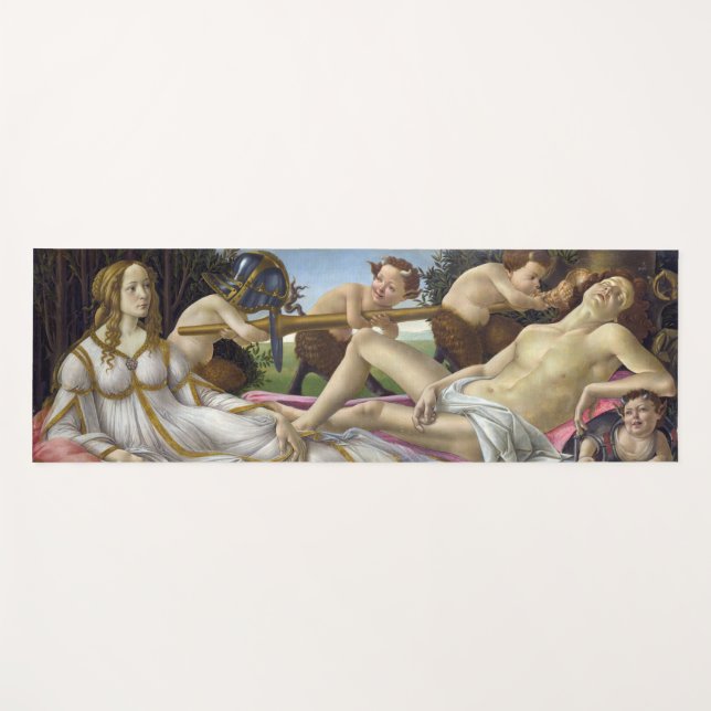 Esterilla De Yoga Sandro Botticelli - Venus y Mars (Anverso (horizontal))