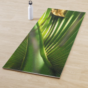 Esterilla De Yoga Saw Palmetto y Leaf