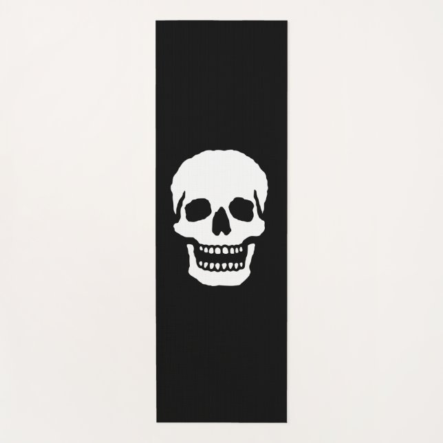 Esterilla De Yoga Scary Laughing Skull (Anverso)