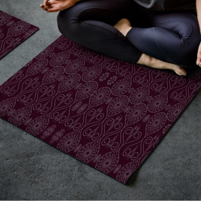 Esterilla De Yoga Semillas fibrosas de pulpo textil con estampado (Subido por el creador)