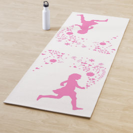 Esterilla De Yoga Señora Rosa.