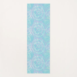 Esterilla De Yoga Serena Alfombra de Yoga Tie-Dye Azul