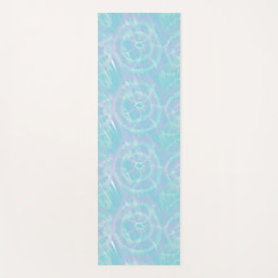 Esterilla De Yoga Serena Alfombra de Yoga Tie-Dye Azul