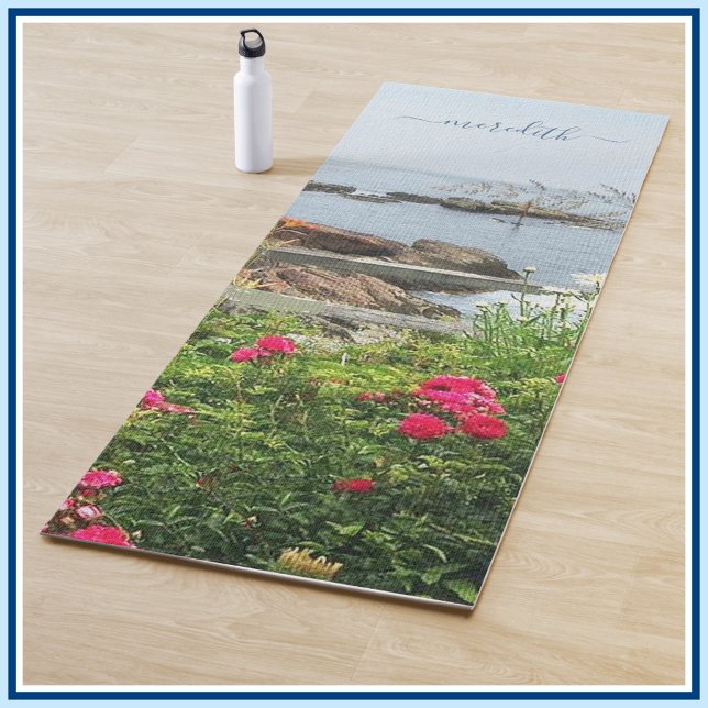 Esterilla De Yoga Serene Garden View Ocean Cove Name (Subido por el creador)
