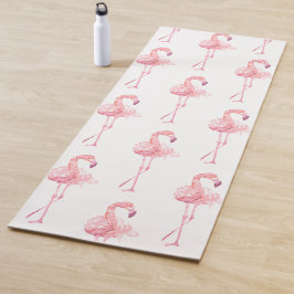 Esterilla De Yoga Serie Flamingo Tierno Diseño 2 