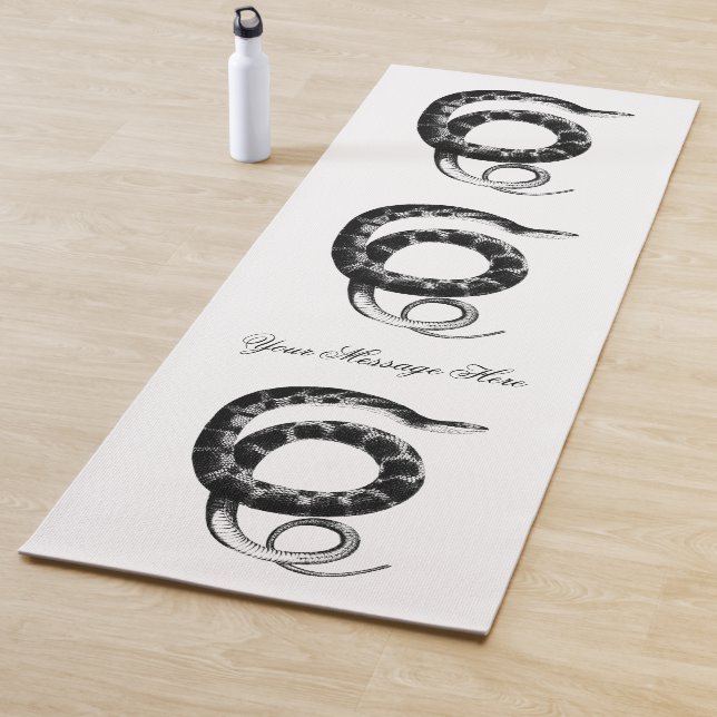 Esterilla De Yoga Serpiente negra (In situ)