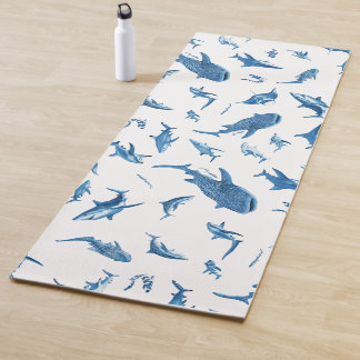 Esterilla De Yoga Sharks & Manta Rays|Ocean Art Design