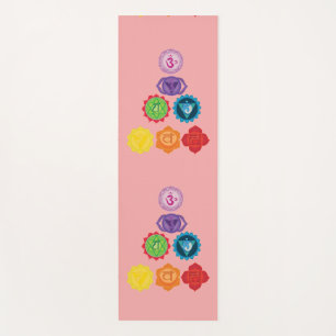 Esterilla De Yoga Siete chakras de yoga
