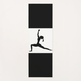 Esterilla De Yoga Silhouette de Yoga Standing Pose