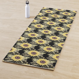 Esterilla De Yoga Siluos en la alfombra negra de yoga