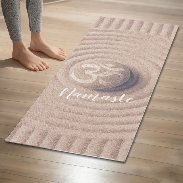 Esterilla De Yoga Símbolo de instrucciones de YOGA Zen OM Pebble en  (Subido por el creador)