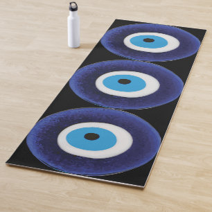 Esterilla De Yoga Símbolo de la protección de mal de ojo de Nazar