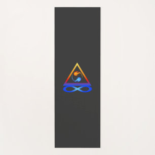 Esterilla De Yoga Símbolo de llama gemela