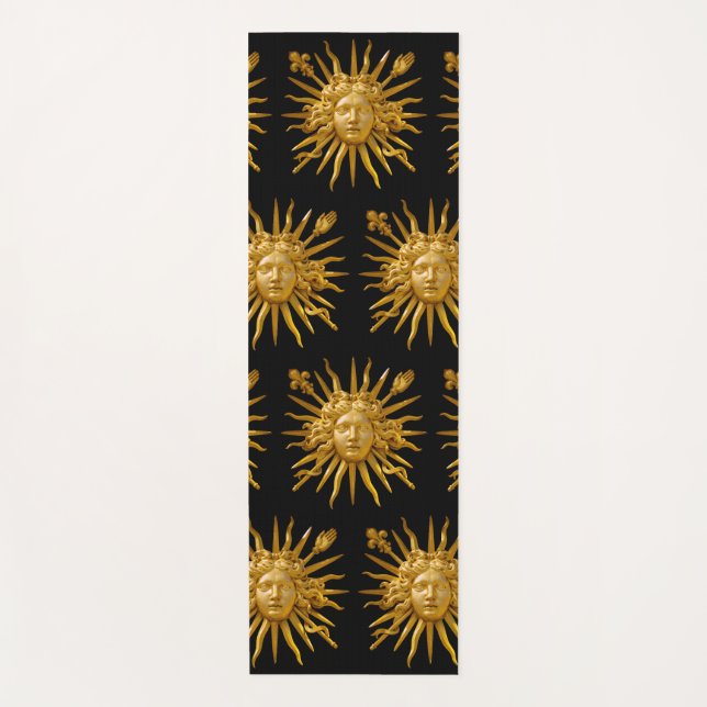 Esterilla De Yoga Símbolo de Luis XIV el Rey Sol (Anverso)