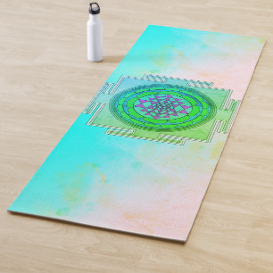 Esterilla De Yoga Símbolo de Yantra con encanto místico