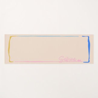 Esterilla De Yoga Simple Painted 