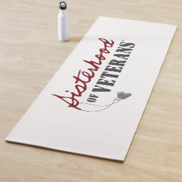 Esterilla De Yoga Sisters of Veterans Military Pride Design