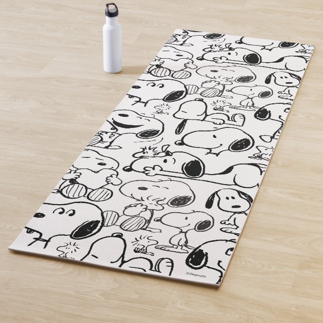 Esterilla De Yoga Snoopy Smile Giggle Lauggle Pattern (In situ)