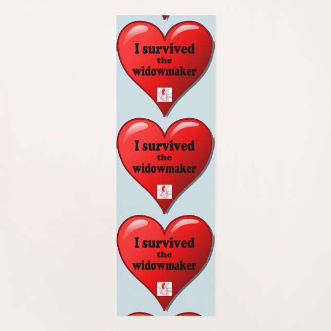 Esterilla De Yoga Sobreviví al viudo (Anverso)