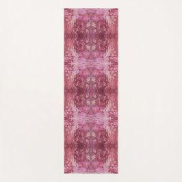 Esterilla De Yoga Soft pink and purple geometric pattern