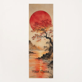 Esterilla De Yoga Sol crimson sobre el Árbol de la Vida