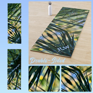 Esterilla De Yoga Sombras tropicales Palm Fronds