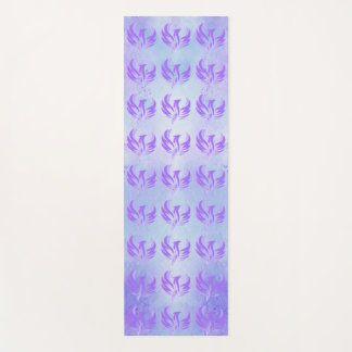 Esterilla De Yoga Soy Pájaro de Fuego Llama Violeta - Violeta Azul