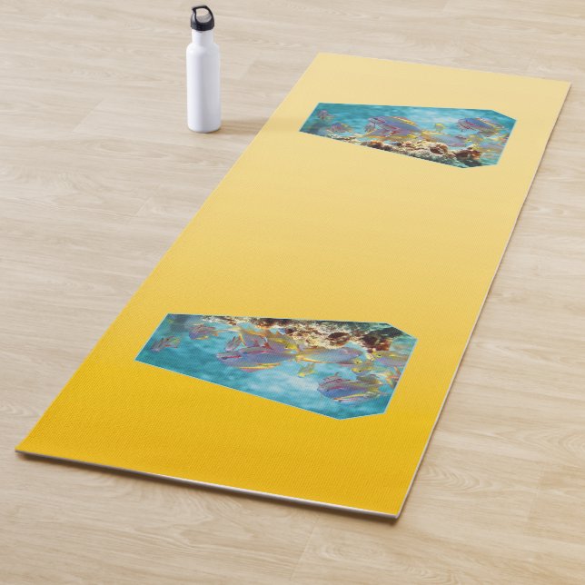 Esterilla De Yoga SPRING MOOD – Pastel Yellow | deep to light |  (In situ)