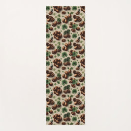 Esterilla De Yoga St. Patrick’s Day Coffee & Shamrock Pattern