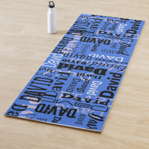 Esterilla De Yoga SU NOMBRE EN UN Personalizable DE YOGA MATT mate