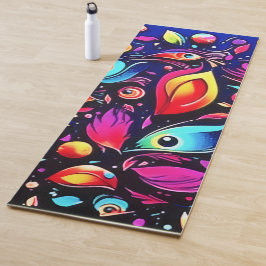 Esterilla De Yoga Sueño de pluma psicodélica