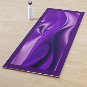 Esterilla De Yoga Sueño púrpura , Abstracto Fantasía Arcoiris
