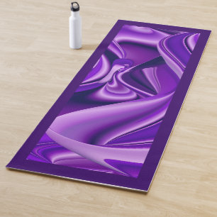Esterilla De Yoga Sueño púrpura , Abstracto Fantasía Arcoiris