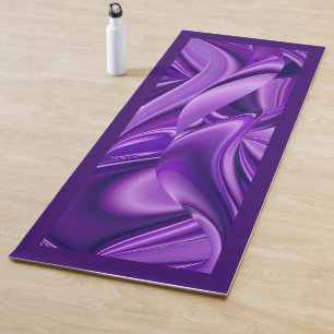 Esterilla De Yoga Sueño púrpura , Abstracto Fantasía Arcoiris
