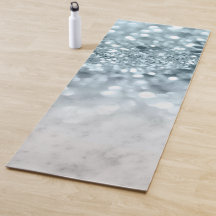 Sueño Purpurina de invierno de mármol #1