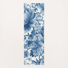 Esterilla De Yoga Sueños Azules | Chinoiserie Aquarela Floral
