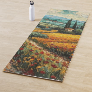 Esterilla De Yoga Sueños de la Toscana Dorada