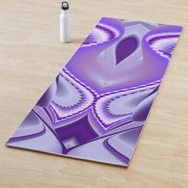 Esterilla De Yoga Sueños del arcoiris de flores moradas