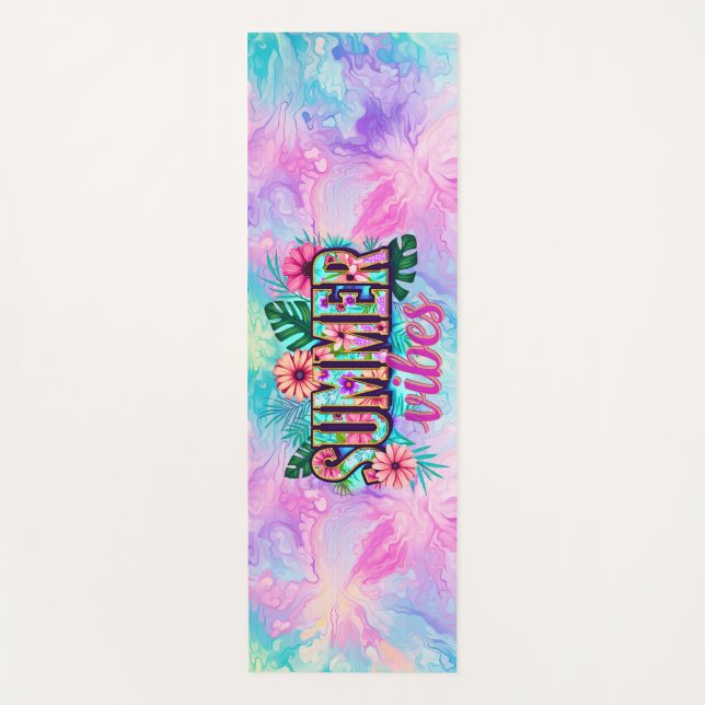 Esterilla De Yoga Summer Vibes (Anverso)