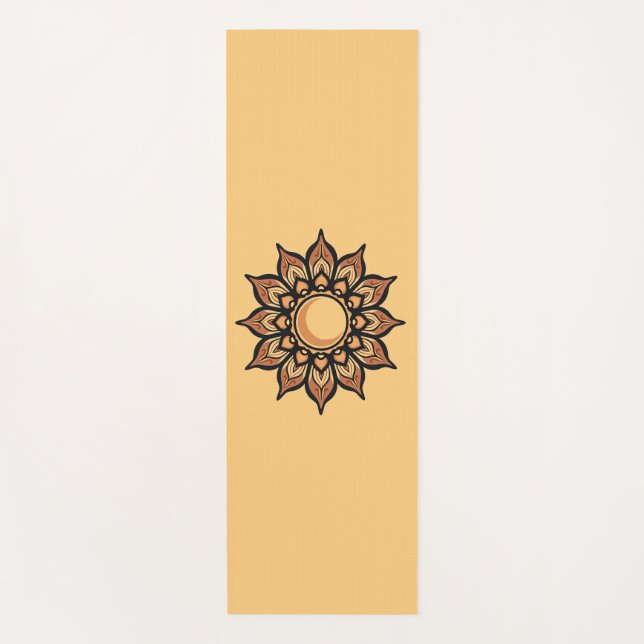 Esterilla De Yoga Sun Mandala (Anverso)