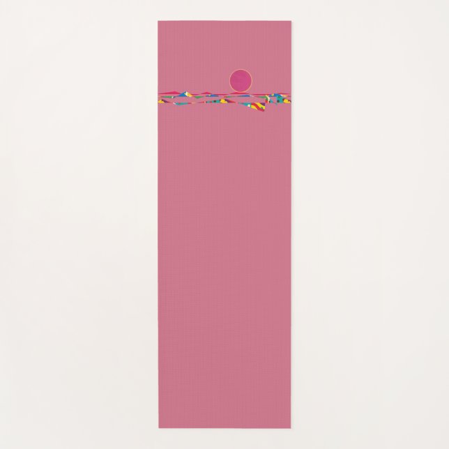 Esterilla De Yoga Sun rising (Anverso)