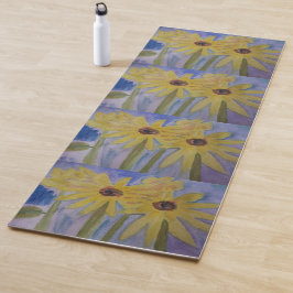 Esterilla De Yoga Sunflower amarillo de verano